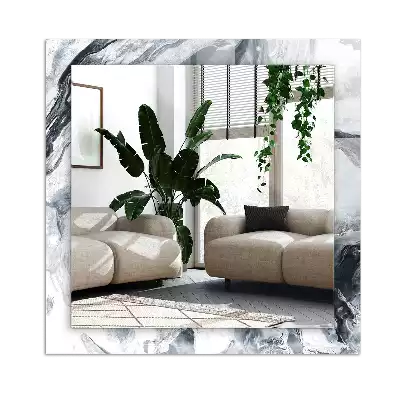 Rectangular mirror print Abstract painting composition