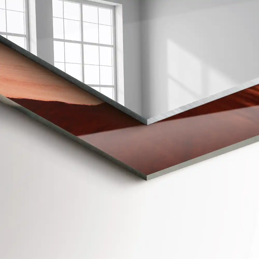 Rectangular mirror print Desert Canyon Rocks