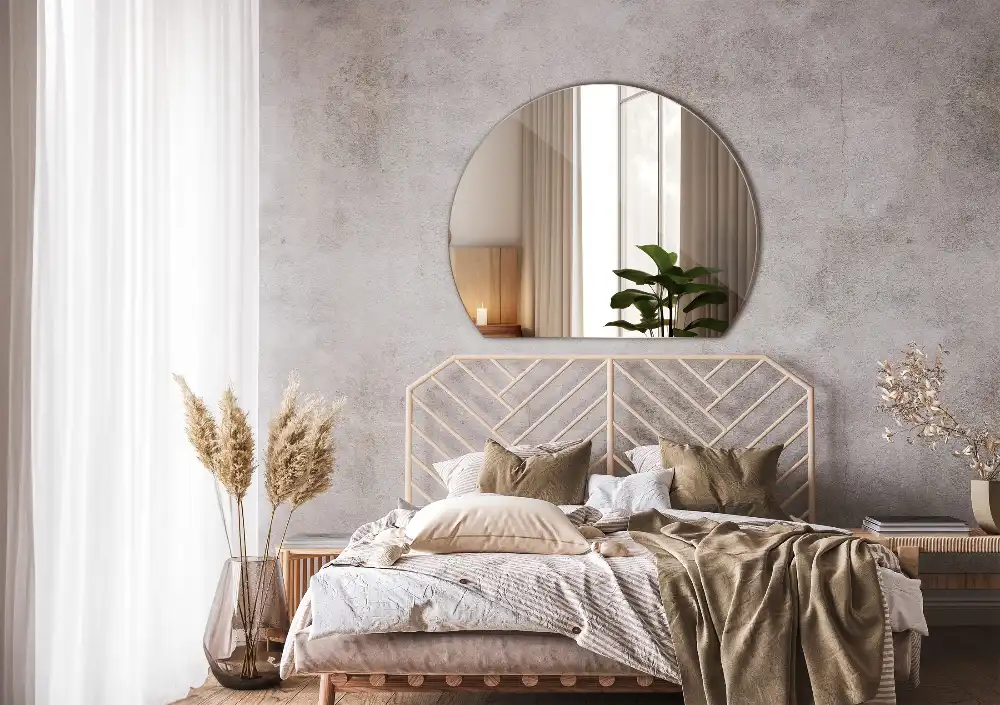 Half moon mirror original addition