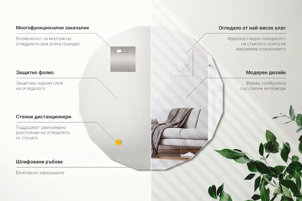 Geometric mirror original design