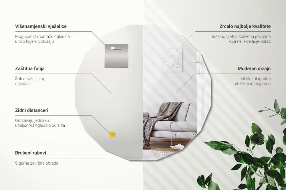 Geometric mirror original design