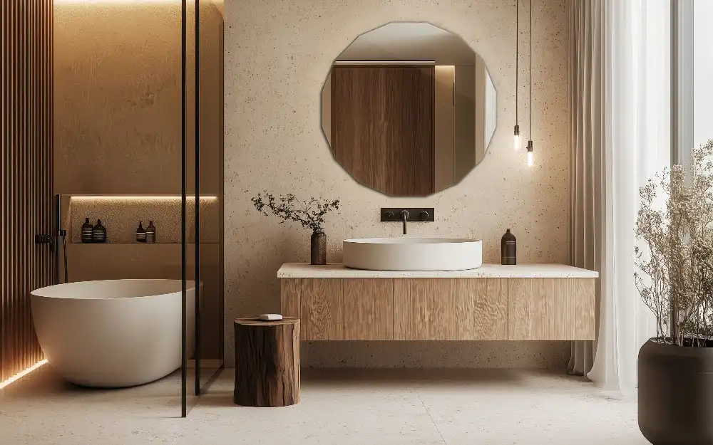 Geometric mirror original design