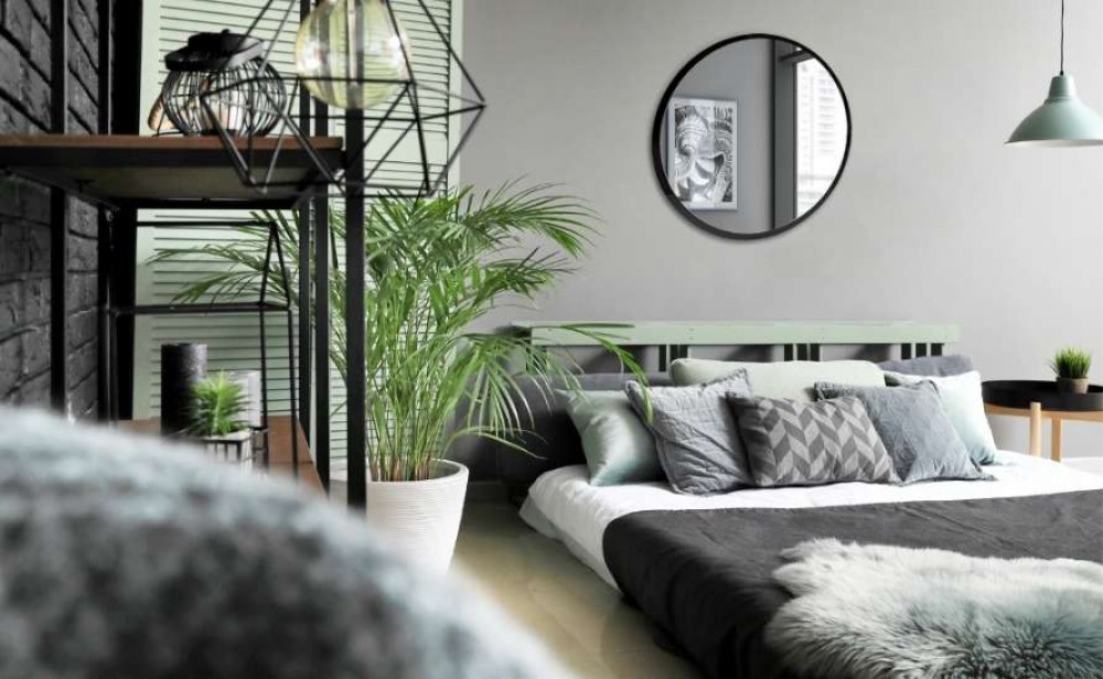 Mirror in the bedroom