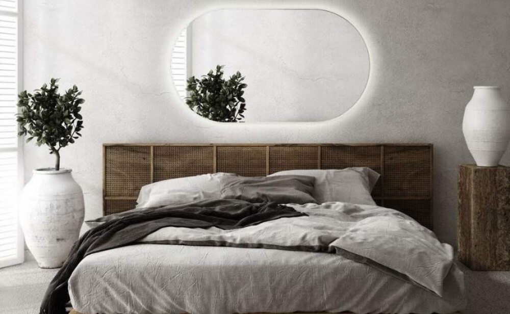 Mirror in the bedroom