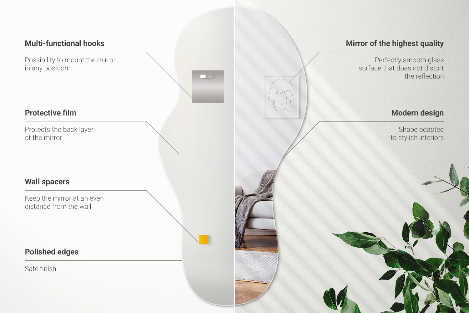 Information about the mirror