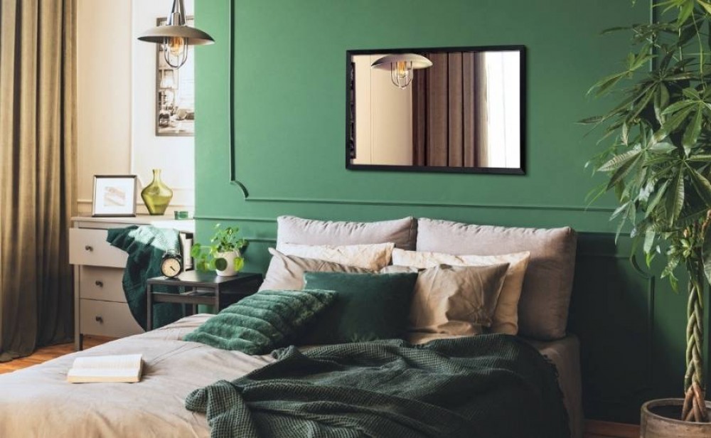 Mirror in the bedroom